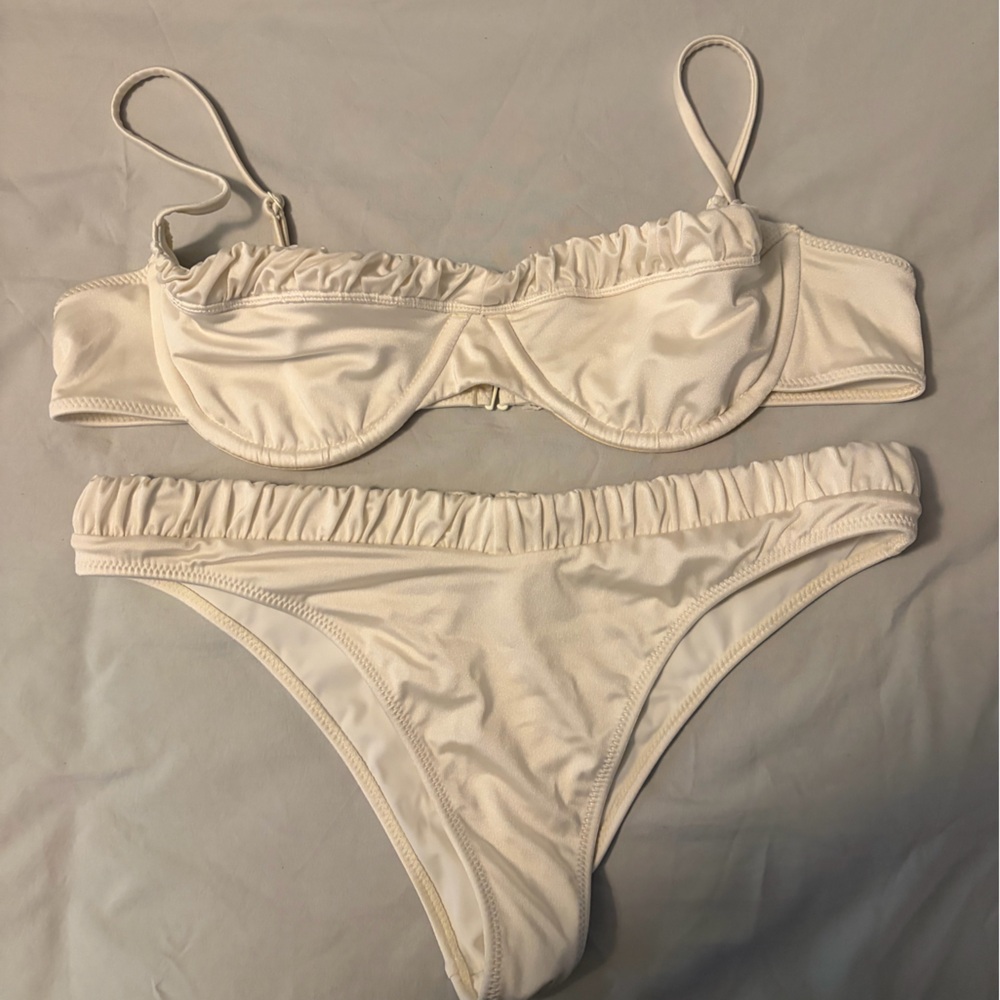 PacSun Cream Bikini Set